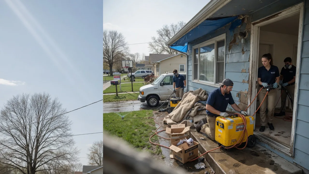 Basement Flood Cleanup in Presque Isle, WI near me